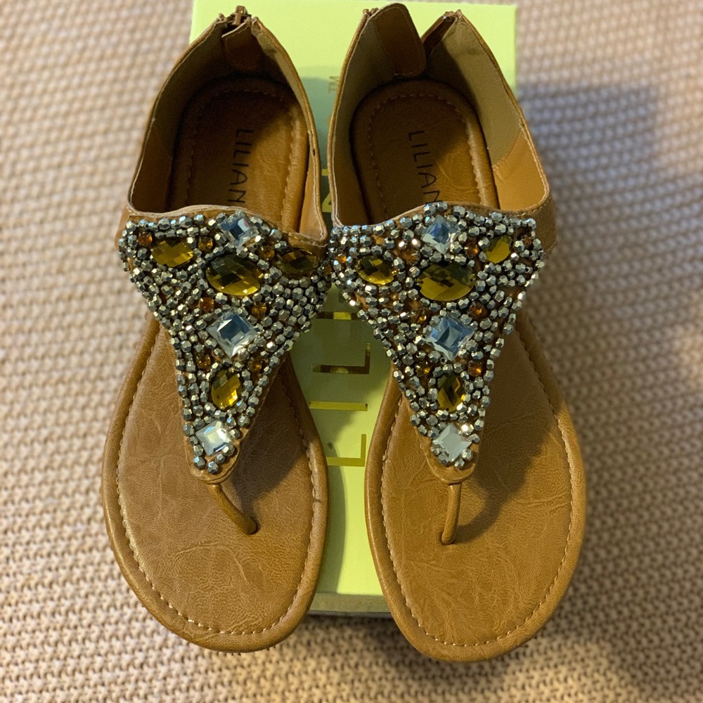 Cute beaded sandals